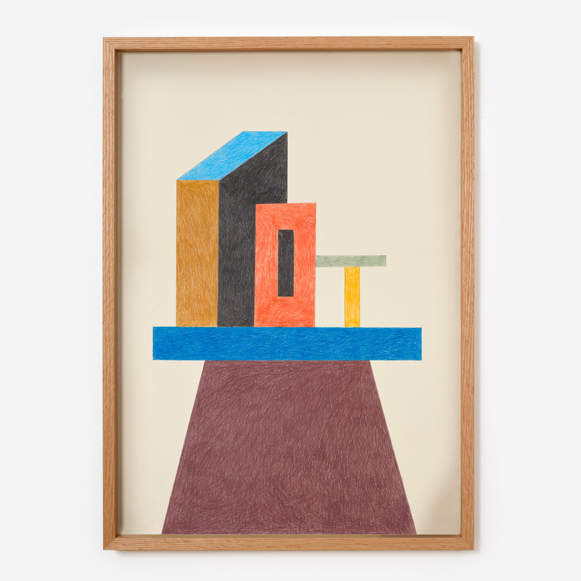 King Kong edition shown in an oak frame
