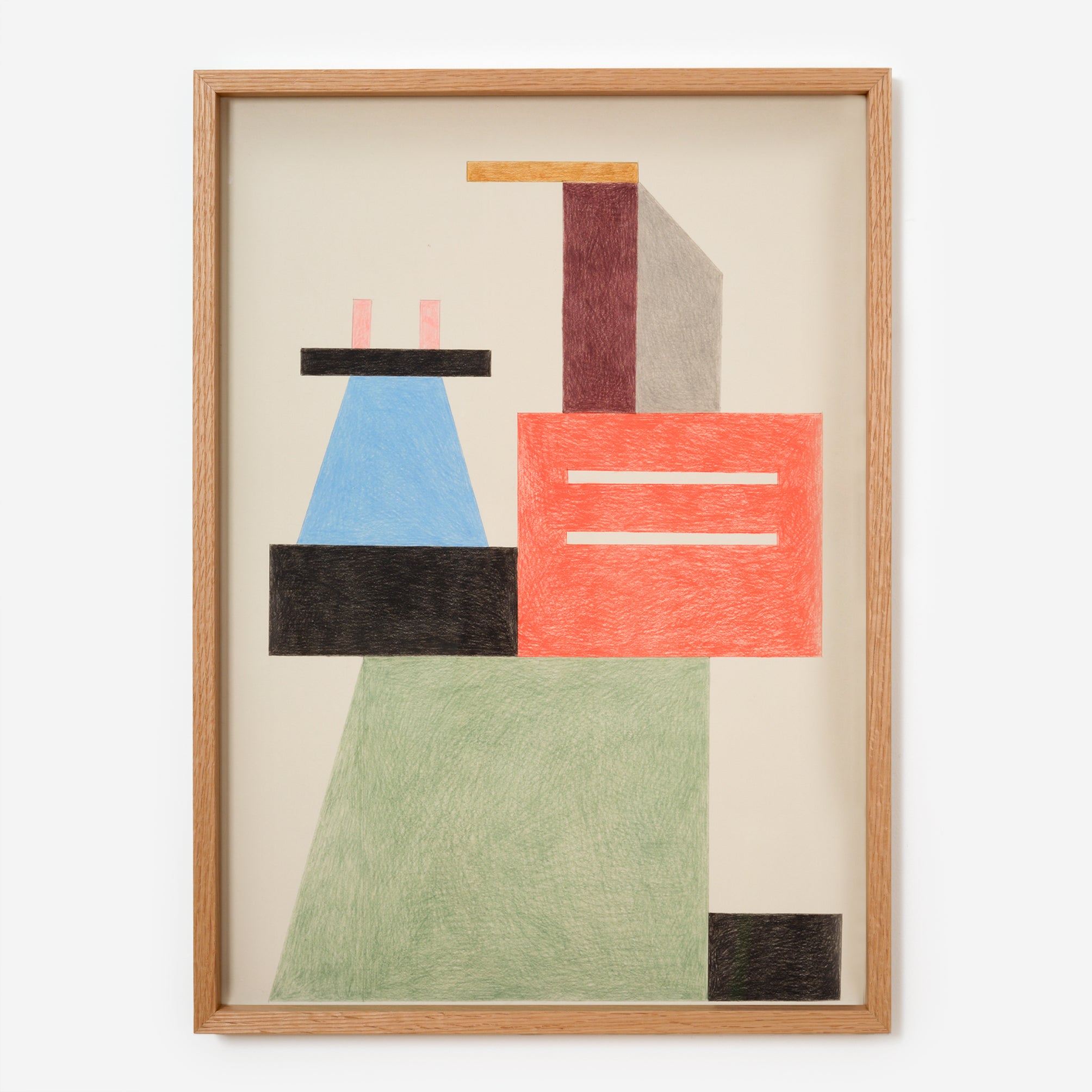 Toulon edition shown in an oak frame